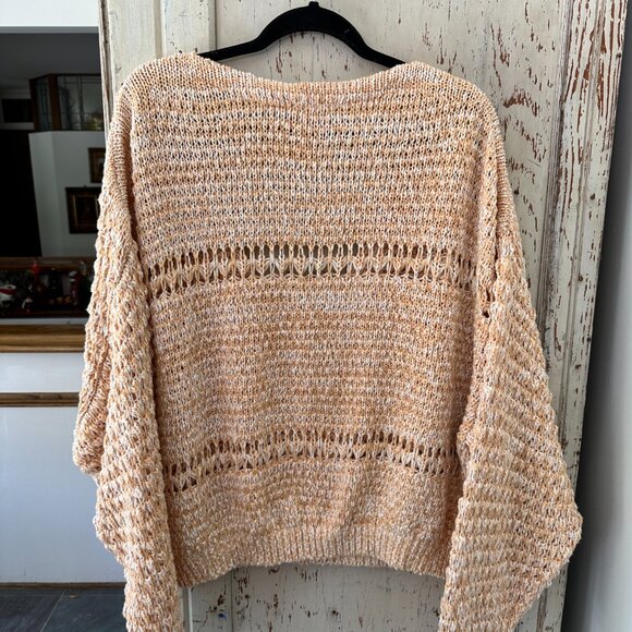 Free People Chunky Sweater Size Medium 41 - Picture 5 of 5